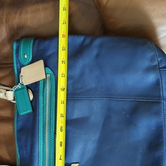 DAISY SPECTATOR LEATHER EMMA TOTE (COACH F23922) - Picture 7 of 13